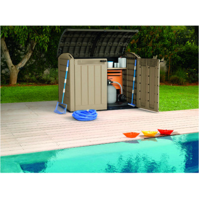 Keter zahradní přístřešek STORE IT OUT ULTRA béžová, 177 x 113 x 134 cm